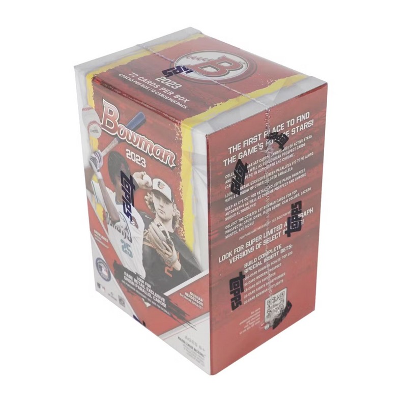 2023 Bowman Baseball Factory Sealed 6 Pack Blaster Box