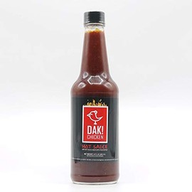 Thai Chili Pepper Based Hot Sauce - For Wings and Other Cooked Food - Made and Packaged by DAK Chicken Restaurant in Arlington, VA