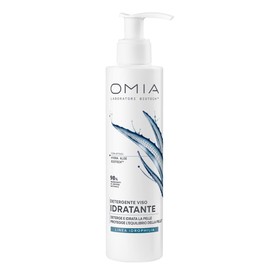Omia Idrophilia, Detergente Viso Idratante per Pelli Normali, Rimuove Make-Up e Protegge la Barriera Cutanea, per Viso e Occhi, Formula Vegana, 200 ml