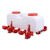 Duck Waterer, Leakproof 10 Liters Versatile Chicken Water Feeder with