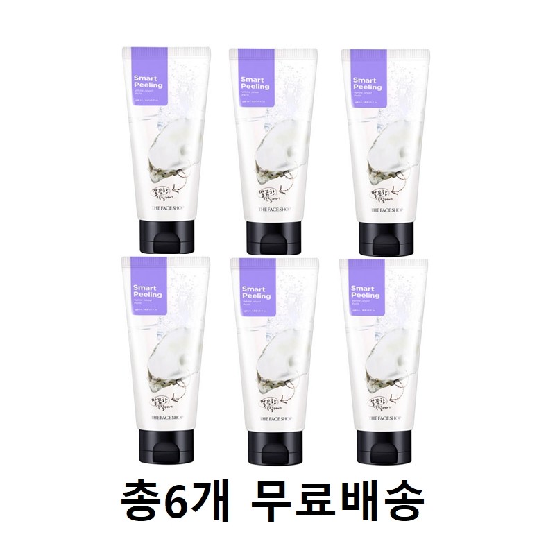 The Face Shop Smart Peeling White Jewel Peeling 120ml 6pcs