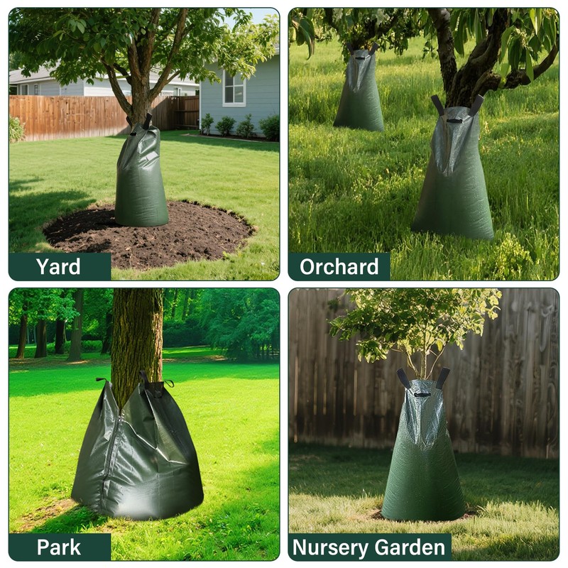 Toriexon 3 Pack Tree Watering Bags, 20 Gallon Slow Release