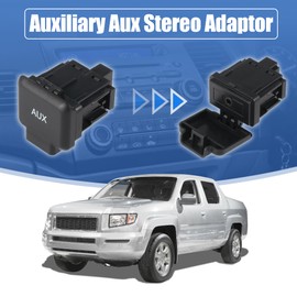 X AUTOHAUX Auxiliary Input Jack Assembly for Honda Ridgeline 2006-2014 39114-SJC-A01ZB Audio Aux Port Jack Adapter