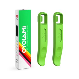 CYCLAMI | Ultra Strong Bike Tire Levers | Bicycle Tube Changing Tool | 2 Pack | Green