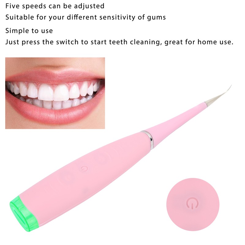 Electric Dental Calculus Remover Plaque Tartar Cleaner Teeth Cleaning Tool
