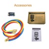Vanlison Portable Digital HVAC Manifold Gauge Set Refrigerant Gauge Diagnostic