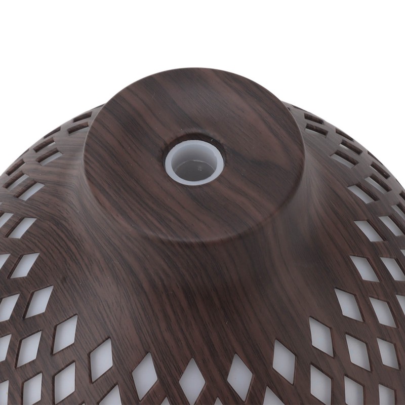 400ml Aromatherapy Humidifier Onion Wood Grain Aroma Humidifier Colorful Light