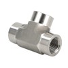 Metalwork 304 Stainless Steel Pipe Fitting, Forged Tee, 1/2" NPT