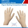 CRS Cross Competition Figure Skating Gloves. Fitted Glove for Ice