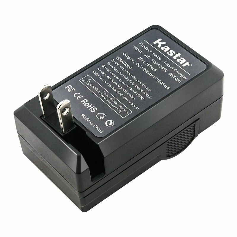 Kastar Battery Wall Charger for Panasonic CGA-S007 & Panasonic LUMIX