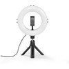 Hama Anillo de luz LED con trípode para teléfono móvil