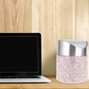 KEYPOWER Bling Rhinestone Mini Trash Can Tiny Waste Can with