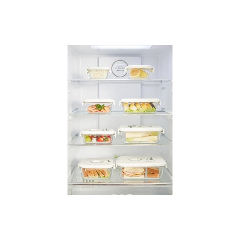 SEALIT Vacuum Seal Glass Food Container (Electric Pump)
