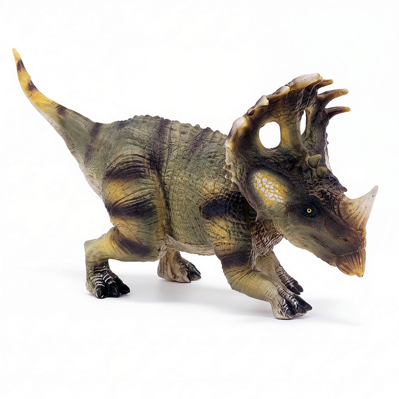 Gemini&Genius Triceratops Dinosaur Toy, Dino Toy Display for Kids
