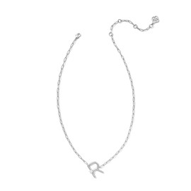 Kendra Scott Womens Pearl Letter R Short Pendant Necklace Gold White Pearl One Size