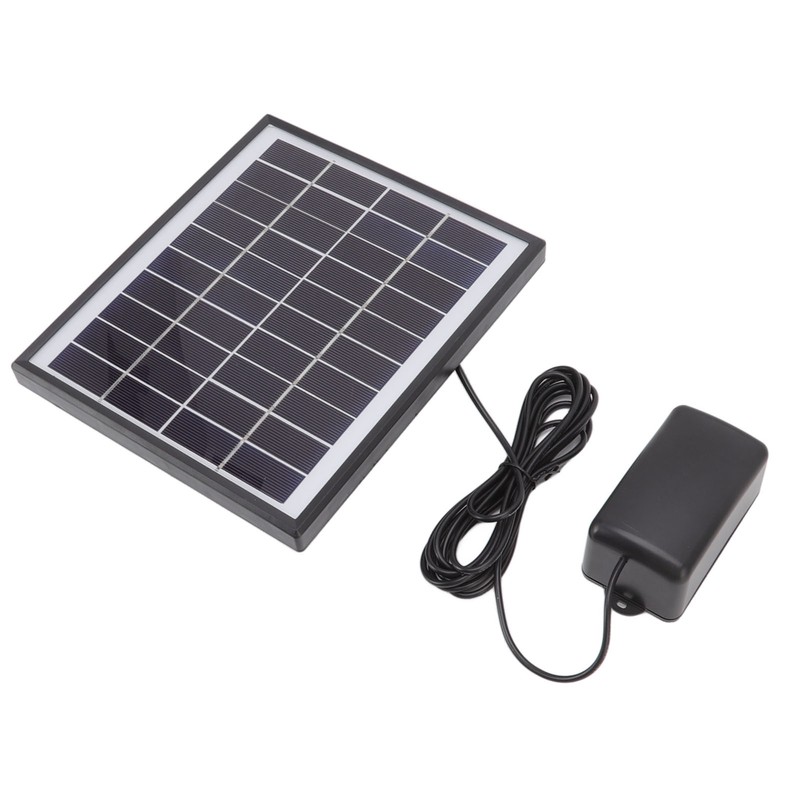 Solar Oxygen Pump 10V 6W Shockproof Small Lightweight Solar Water