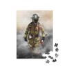 puzzleYOU: 200 Piece Fireman Penetrating a Smoke Wall Puzzle -