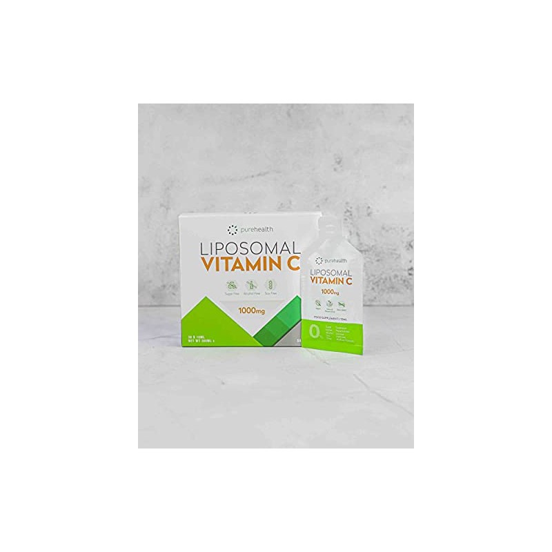 Liposomal Vitamin C 1000mg | 30 Liquid Sachets | Purest
