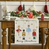 ARGOOFG - Cascanueces de acuarela de Navidad (blanco, 13 x
