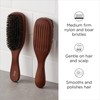 Diane Reinforced Boar Bristle Wave Brush for Men and Barbers