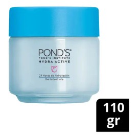 Ponds Gel Hidratante Facial Hydra Active con Ácido Hialurónico, Uso Día y Noche, Todo Tipo de Piel                                                    