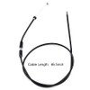 LAXEEM 7/8'' 22mm Metal Thumb Throttle Cable Accelerator Handle Assembly