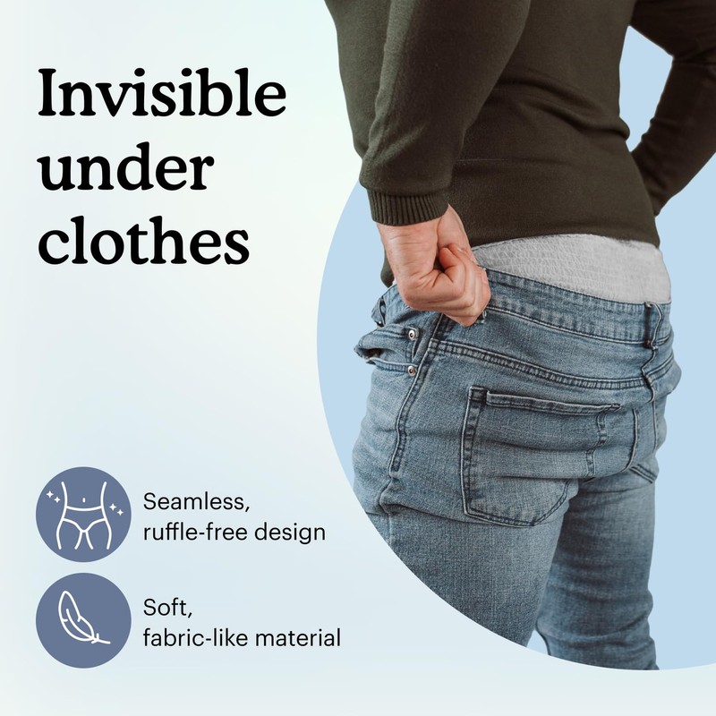 Because Maximum Incontinence Underwear for Men - Heavy Bladder Leak