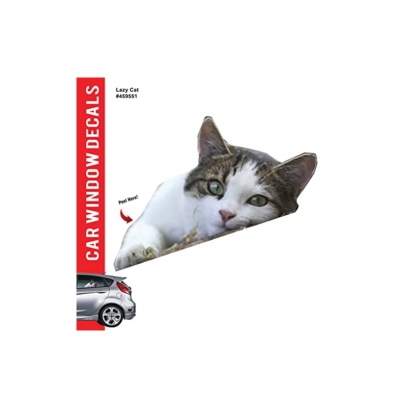 Aahs Engraving Animal Decals Car Stickers Funny Left Window Peel