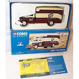 Corgi SCHLITZ diamond T620 box van brown/cream morgen inc certificate number 0003 1.50 scale limited edition diecast model