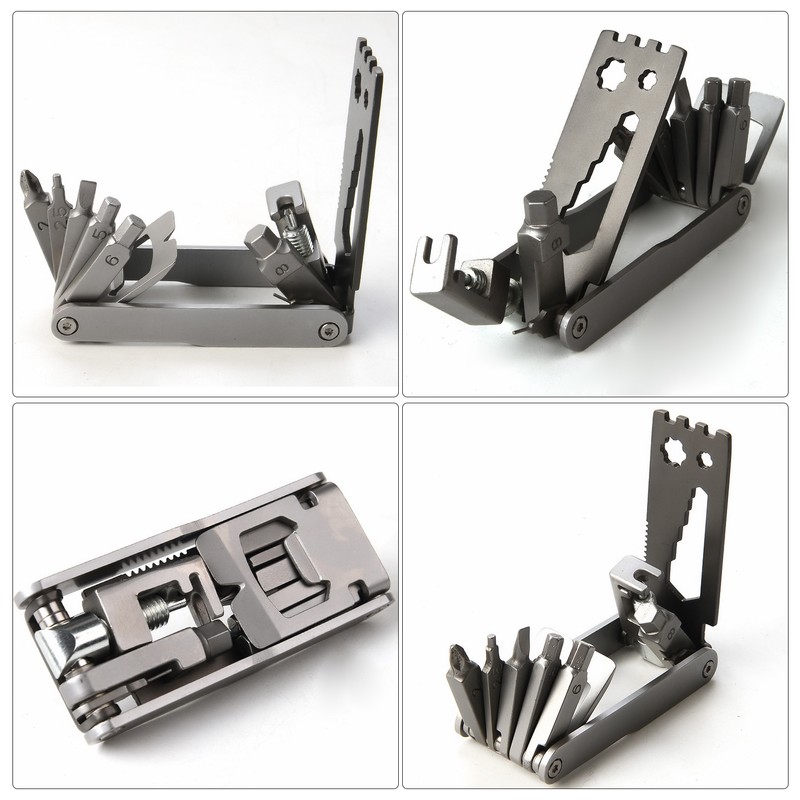 Bike Multi Tool Stainless Steel 17 in 1 Multi Function