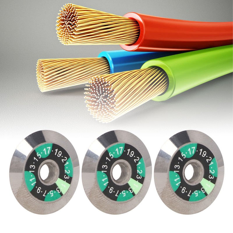 5 Pcs Optical Fiber Cleaver Blade 20mm Diameter 4mm ID
