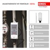 EMOS P5684 Contact Thermostat with Remote Sensor, Adjustable Switching Sensitivity
