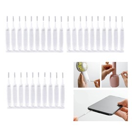 ELANE 30 Pcs Shower Head Cleaning Brush,Gap Hole Anti-Clogging Cleaning Brush,Tiny Crevice Brush for Shower Head Cleaner