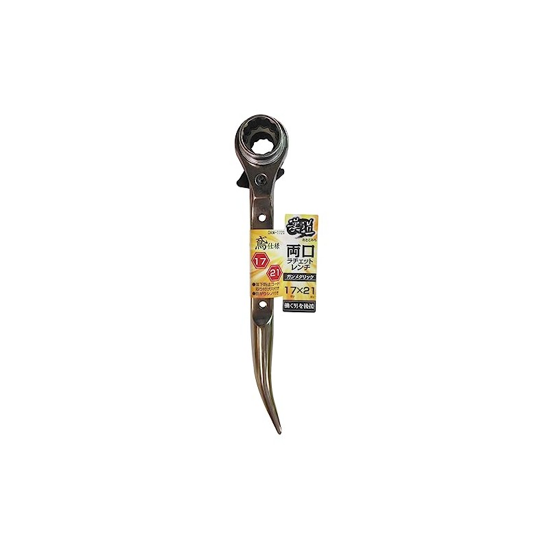 Sankyo Corporation ORW-1721 Kando Double-ended Ratchet Wrench with Tobi Specifications