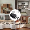 LanYing Pack of 8 Door Latch with Touch Release Push