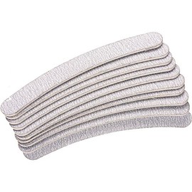 The Edge Zebra Curved 100/180 Grit Nail File (10 Pack)
