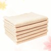 Vaguelly 6pcs Eco-Friendly Organic Cotton Burp Cloths Gauze Nursing Towels
