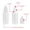 YUEBOSUL 2 Pack Eye Dropper Bottles, 15 ML Plastic Travel