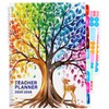 Teacher Planner 2025-2026 With Stickers, 10 Sections Lesson Plan Book,