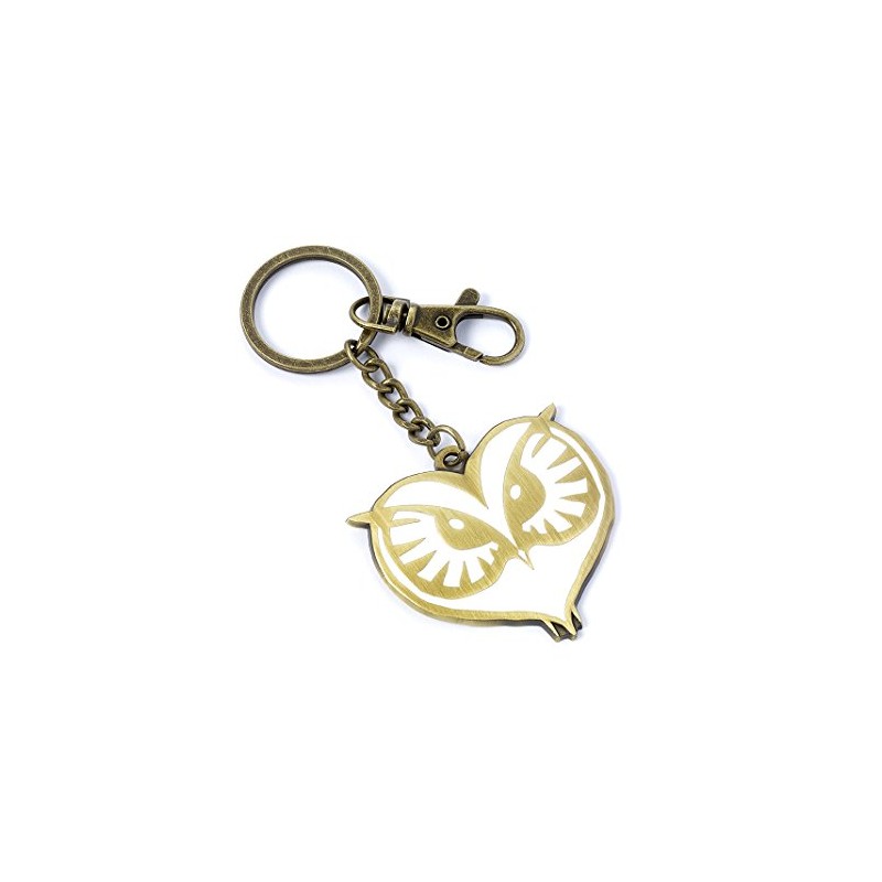 Owl Face Keyring