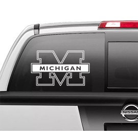 Michigan Wolverines Sticker Vinyl Decal any size any color - 4 inch