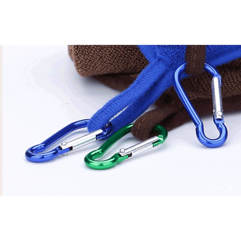 Toasis - Juego de 3 Toallas de Pesca con mosquetón