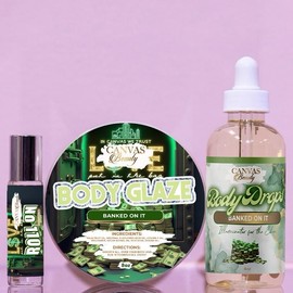 LIMITED EDITION TRIOS- CANVAS Beauty:_BANKED ON IT (Without Bag) 