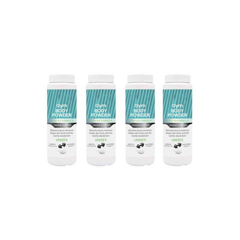 PNJB Silver-Lene Gym Body Powder, Scented Formula, Odour Control, Body
