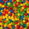 Sequin Confetti Sprinkles for Cakes and Cupcakes 4 oz (Bright