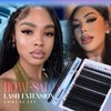 CORUSCATE Spiky Lash Clusters Kit 120D Volume Cluster Eyelash Extensions