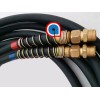 RW Rubber Air Line Set 12' w/Red & Blue handles