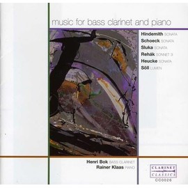 Works for Bass Clarinet and Piano