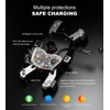 Kewig Motorcycle Phone Mount with Qi 15W Wireless Charger &