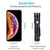 DARKBEAM UV Flashlight 395nm Blacklight Rechargeable USB, Wood's lamp Ultraviolet